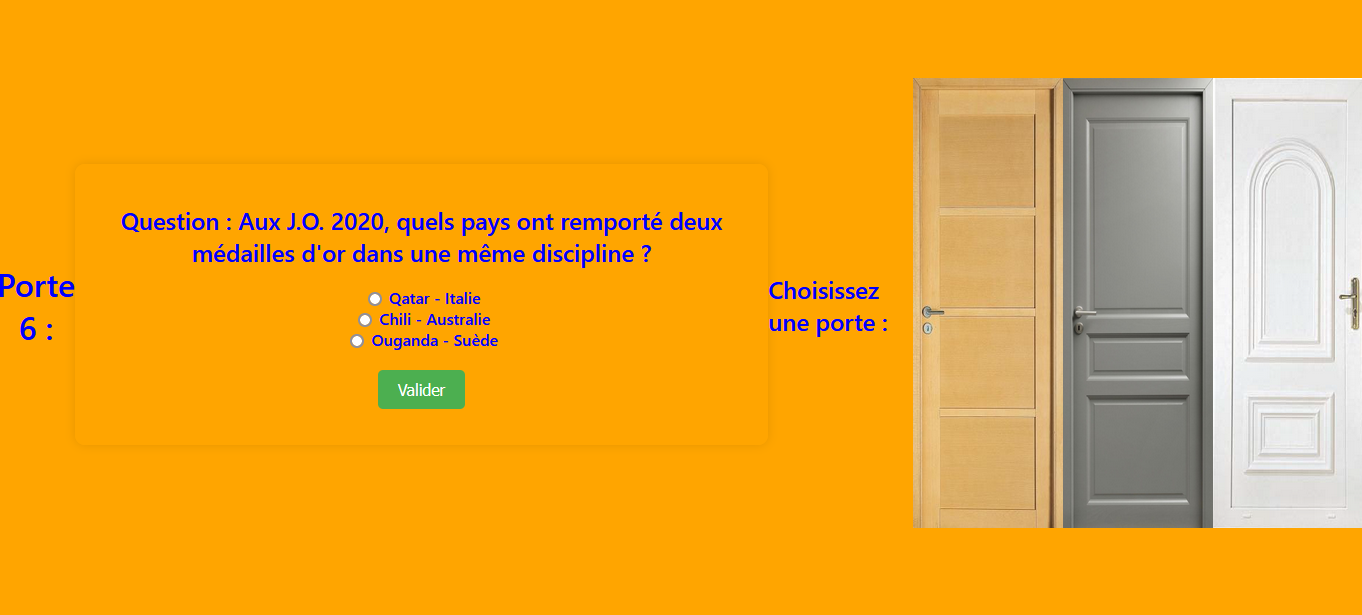 Le Jeu des Portes