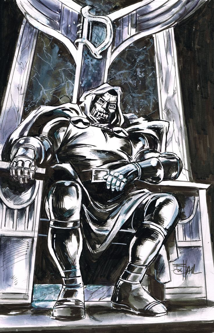 Fan art de Doctor Doom